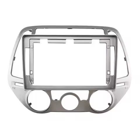 MeiHua 9 INCH Electric Car Stereo Radio Frame for Hyundai I20 2012-2014 Manual AC with Wiring Harnes
