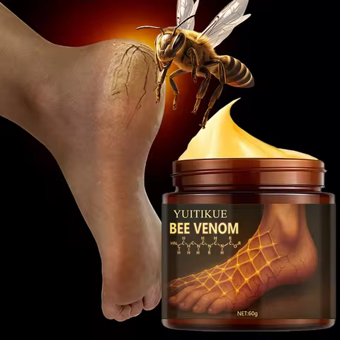 Bee venom foot cream, anti-dryness and crack hand cream, repairs skin, removes dead skin, foot care 