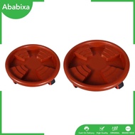 [Ababixa] Pot Trolley Flower Pot Mover Trolley Rolling Plant Stand