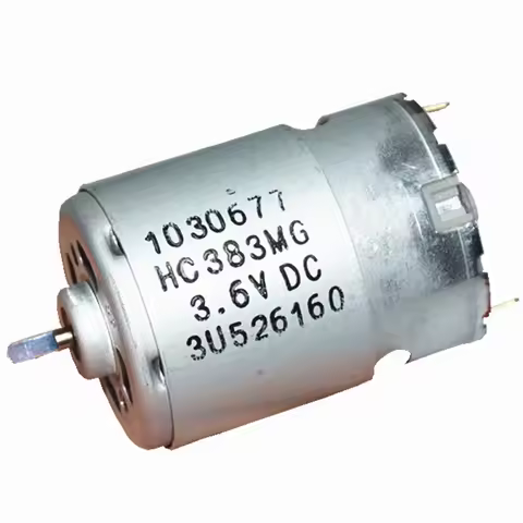 JOHNSON HC383 Micro 380 Motor DC 3.6V 4.2V 21000RPM High Speed Power Large Torque D shaft DIY Electr