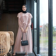 KAYLA DRESS Baju Gamis Terbaru 2021 Gamis Wanita Muslim Wanita Elegant