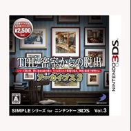 日版  SIMPLE系列 for Nintendo 3DS Vol.3 THE 密室逃脫 ～精選輯 2～／SIMPLE Series for Nintendo 3DS Vol.3 THE Misshi