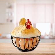 [lzdjlmy2ua] Chicken Egg Basket Versatile Creative Cute Portable, Eggs Holder Kitchen Supplies Eggs 