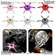 LETTER Baitcaster Drag, Aluminum Alloy Six Star Brake Star Drag, Fishing Enhancement DIY Upgrade 65m