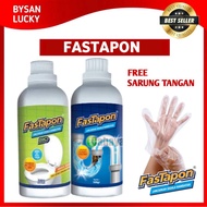 FASTAPON Cairan Anti mampet wc Alat anti sumbat wc mampet obat anti wc mampet Solusi Mampet Westafel