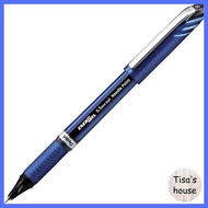 Pentel Gel Ink Ballpoint Pen EnerGel Euro 0.5mm Black 5 Pack XBLN25-A