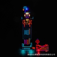 GC Series Compatible 21279 Minecraft Ending Man Tower Supply Integrated Lighting T