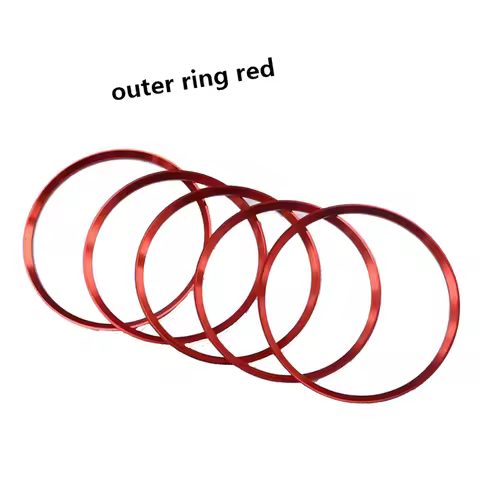 HOT SALE 5 Pcs Air Conditioner Vent Outlet Ring Trim Decor For Mercedes Benz A B GLA CLA Class W176 