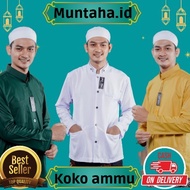 BAJU KOKO AMMU ORIGINAL PRIA DEWASA TERBARU BAHAN ADEM BERKUALITAS