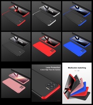 Oppo Reno 2f Reno 5 reno 6 5G Reno 5F GKK Armor 360 Slim Back Matte Cover Case Casing