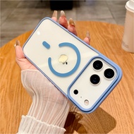 2025 New originality✨ Orange Not-Yellowing Clear Case For Magsafe Mag Safe iPhone Air 17 Pro Max 17P