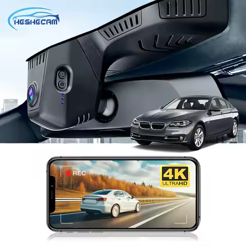 HESHECAM 4K Dash Cam for BMW 5/6/7 Series & G30 G31 G32 G11 (2018-2023), OEM-Style Easy Install Car 