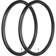 2 Pack 29" Bike Tubes 29x2.125/2.2/2.3/2.35/2.40 FV48mm Presta Valve 29" Bicycle Tubes Compatible wi