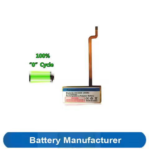 616-0227 616-0229 616-0230 616-0392 616-0412 A1036 A1238 A1136 Battery For Apple Ipod G5 Classic 6th