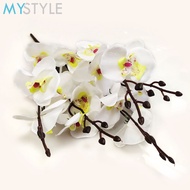 HAPPY TIME BUNGA ANGGREK 20 ORCHID TANAMAN HIAS BUNGA PLASTIK BESAR BUNGA ARTIFISIAL MURAH