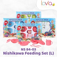Ready Nishikawa Feeding Set 5 in 1 Gift Set Birth Gift Tableware NS 843