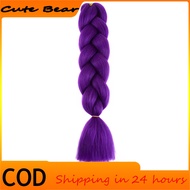 24Inch Synthetic Jumbo Braiding Hair Extensions Afro Ombre Crochet Braid Hair for Women