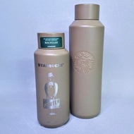 alan322hk日本代購  STARBUCKS X PORTER 不鏽鋼保溫瓶  355ml ／591ml 奶茶色