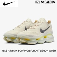 Nike AIR MAX SCORPION FLYKNIT LEMON SNEAKERS