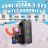 BONMECOM2 คอมประกอบ / INTEL CPU CORE ULTRA 5 225 / Intel Graphics (สามารถใส่การ์ดจอแยกได้)