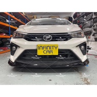 Perodua Bezza 2020-2022 Front Lip V Lip Front Skirt