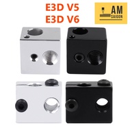 E3D V5 V6 aluminum heating Block for 3D printers