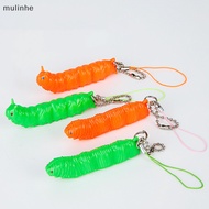 MU  Deion Anti Stress Reliever Adult Fidgets Jewelry Gift Infinite Squeeze Caterpillar Keychain Pop It Squishy Fidget Toys n