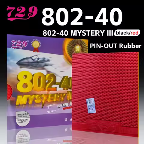 Original 729 Friendship 802-40 Table Tennis Rubber Rackets Offensive Short Pimples-out Ping Pong Rub