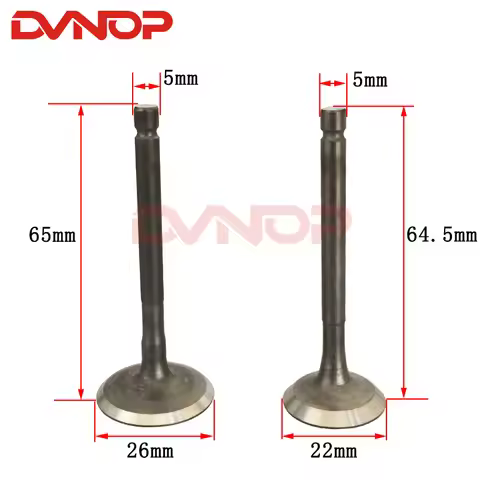 Motorcycle Engine Valve Intake Exhaust Stem for Yamaha Virago XV250 V Star 250 Route 66 QJ250-H QJ25