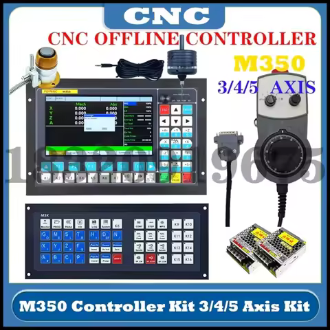 M350V2 Newly 3axis4axis5axis CNC Off-Line Controller Ddcs Expert Supports Tool Magazine /Atc Steppin
