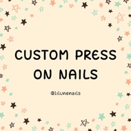 Add-on 3D & Art Custom Press On Nails | Lilune Nails