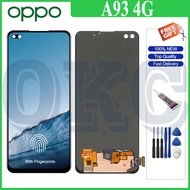 Original AMOLED LCD Display For OPPO A93 4G LCD Display Touch Screen Digitizer Full Set Assembly OPP