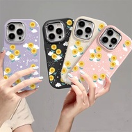 Yellow Daisy Flowers Case for REALME 11X 12X 11 9 RPO 8 Q3I K9S Q3S Q3T 9SE V20 GT3 C55 C20 C11 C35 
