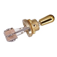 vchoth 3 Way Short Straight Guitar Toggle Switch Pickup Selector with Brass Hat Compatible Gibson Le