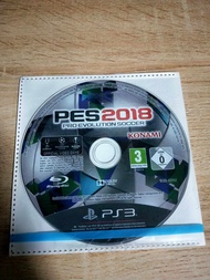 แผ่นเกมส์ PS3 PES 2018 PRO EVOLUTION SOCCER  (EN-JP-CN)    z3       2 n d hand product