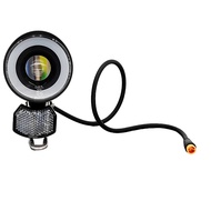 QD228 Electric Bicycle Horn Light Ebike Front Light E-Bike Horn Light Electric Scooter Headlight