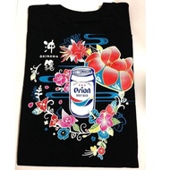 2025new style 100%Ready stock Orion Beer T-shirt Short Sleeve Orion Black
