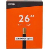 DECATHLON 48 mm美式氣嘴內胎26 x 1.7/2.2