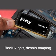 Ram Laptop Kingston Fury Impact Seri Andal 16GB DDR4 3200MHz CL20
