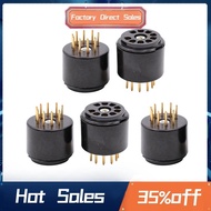 9Pin Vacuum Tube Socket Testing Saver for 6DJ8 12AX7 ECC83 B339 CV492 6L13 12AU7 ECC82 B329 Hifi Tub