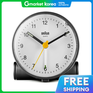 Braun | นาฬกาตงโตะไรเสยง แบรนดแท รน BC01BW สดำขาว ของขวญขนบานใหม ของขวญเขาทำงาน สไตลเรโทร อนาลอก