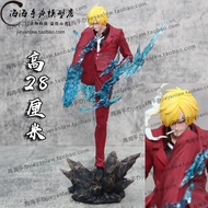 One Piece NY Sanji POP Scale GK Two-Color Devil Style Feet Suit Figure Model Decoration Merchandise