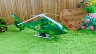 OCT5113 MAINAN HELIKOPTER TARIK DORENG HIJAU HELI COMBAT HELICOPTER WORLD PEACEKEEPER