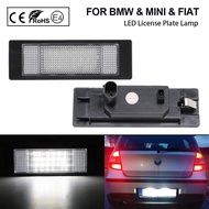 LED Lights For BMW E63 E64 E81 E87 F06 F12 F13 F20 Z4 E85 E86 E89 2PCS License Number Plate Lamps Fo