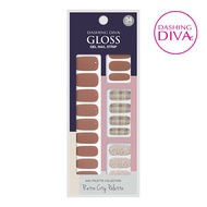 Dashing Diva Gel Nail Stickers Gvp89 Model 1 Set Has 34 Nails.