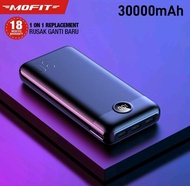 MOFIT M36 Powerbank 30000mAh + Fast Charge 2.4A Real Capacity