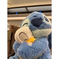 Stitch Hug Duck Plush Besar Donald Duck Doll Hadiah Boneka Bantal Stitch Plush Toy
