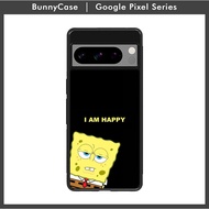Google Casing Case PIXEL 8 7 7a 6 6a 5 4 4A 5G 4G Pro XL Spongebob LZ0221