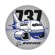 RBF BOEING 737 10CM STICKER S-C-737