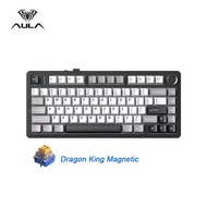 AULA | AULA F75 HE Magnetic Switch Gaming Keyboard 75% 80 Keys Tri-Mode Wireless 8K Polling Rate RGB